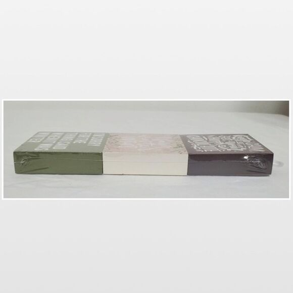 New Home Chunky Wood Block Sitters Décor - Picture 5 of 12